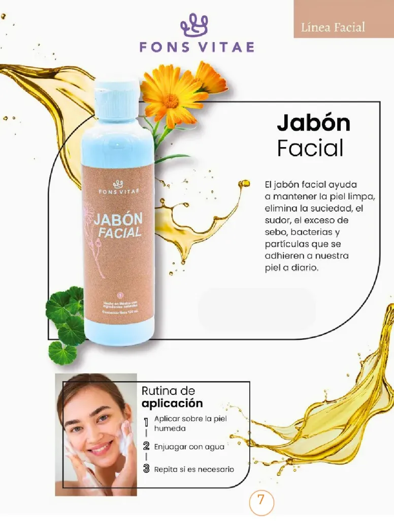 [FAC-JBF-120] Jabón Facial 120 ml