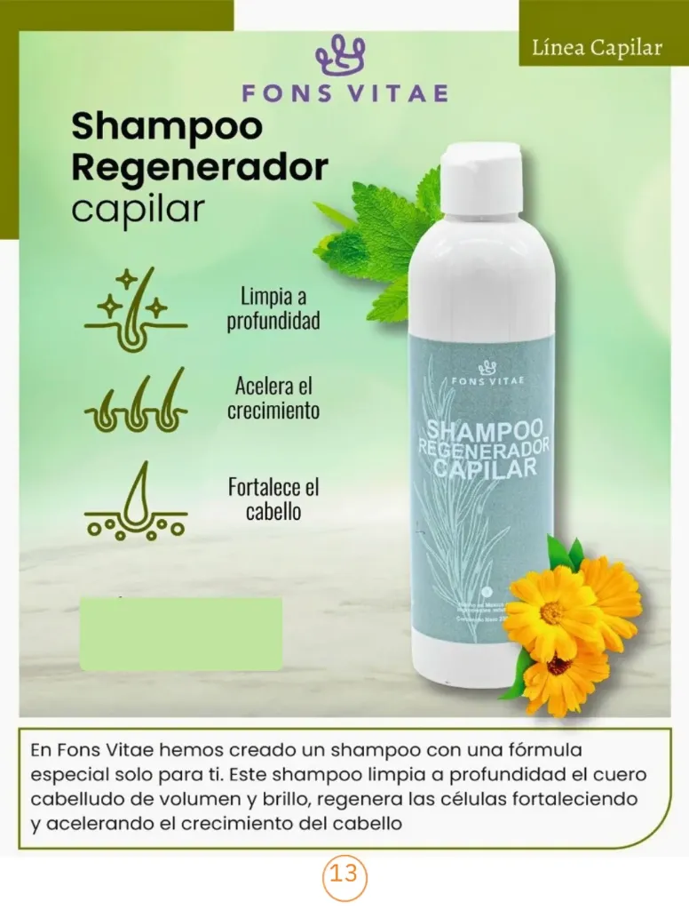 [CAP-SRC-250] Shampoo Regenerador Capilar 250 ml
