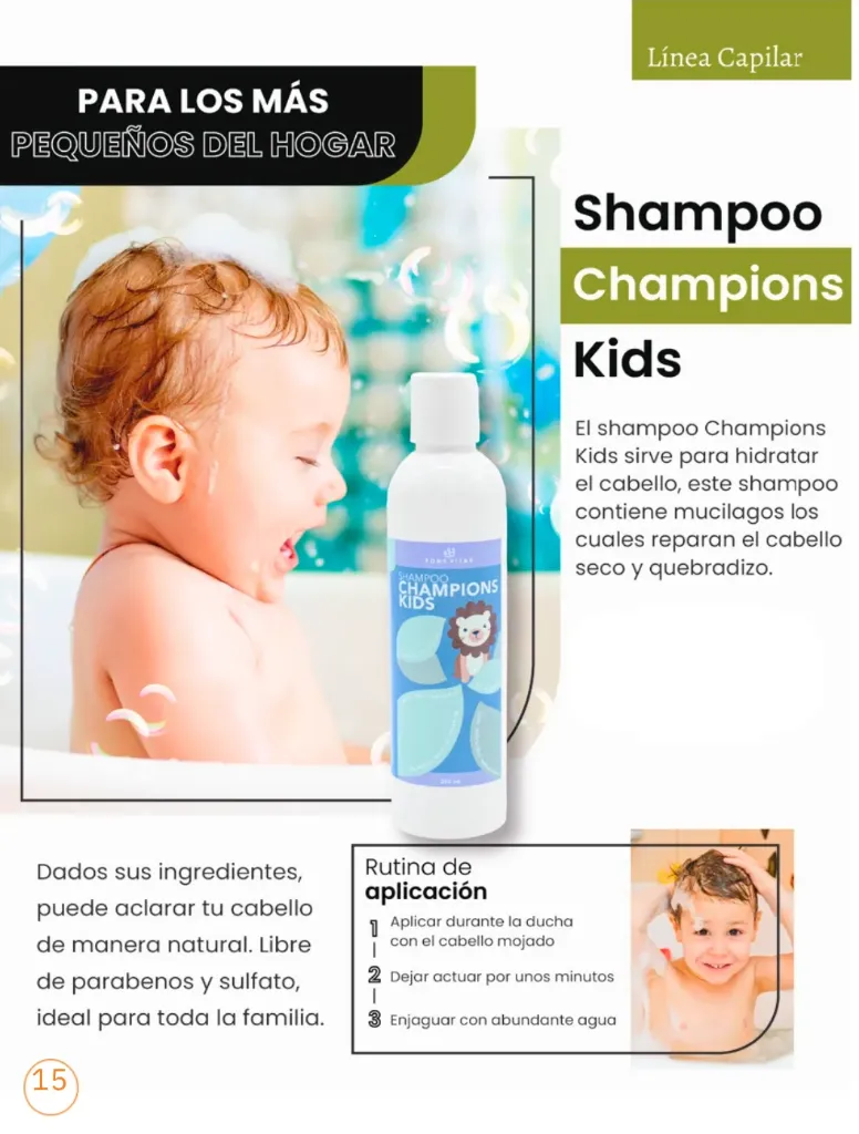 [CAP-CHK-250] Shampoo Champions Kids 250 ml