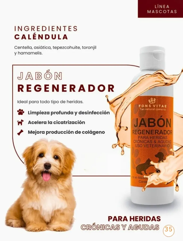 Jabón Regenerador Uso Veterinario