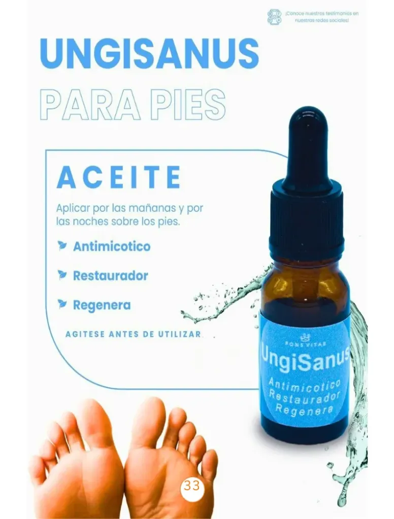 Ungisanus para Pies 2 pzas de 10 ml