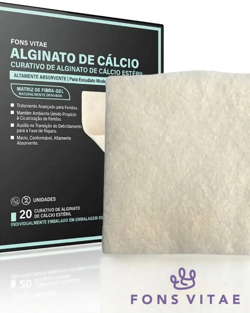 [HER-ALG-1010] Alginato de Calcio unidad 10 cm x 10 cm